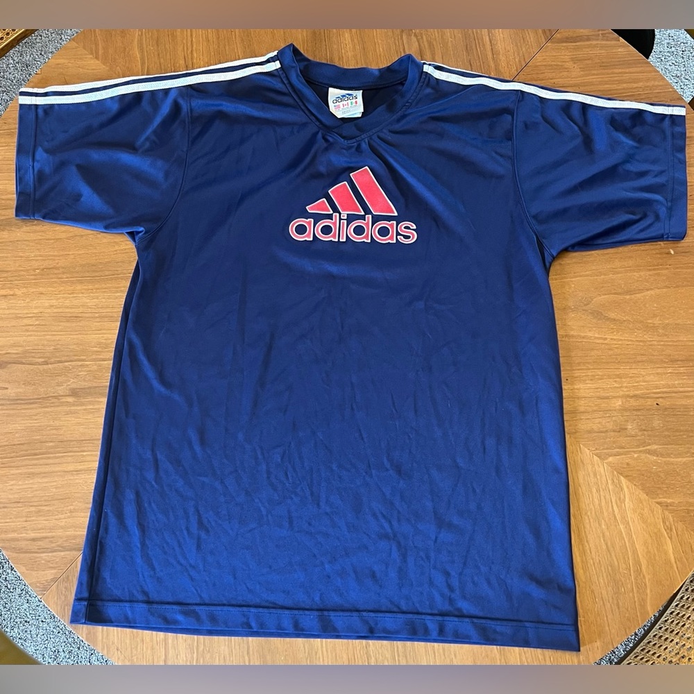 Vintage Adidas Jersey Tshirt MADE IN USA